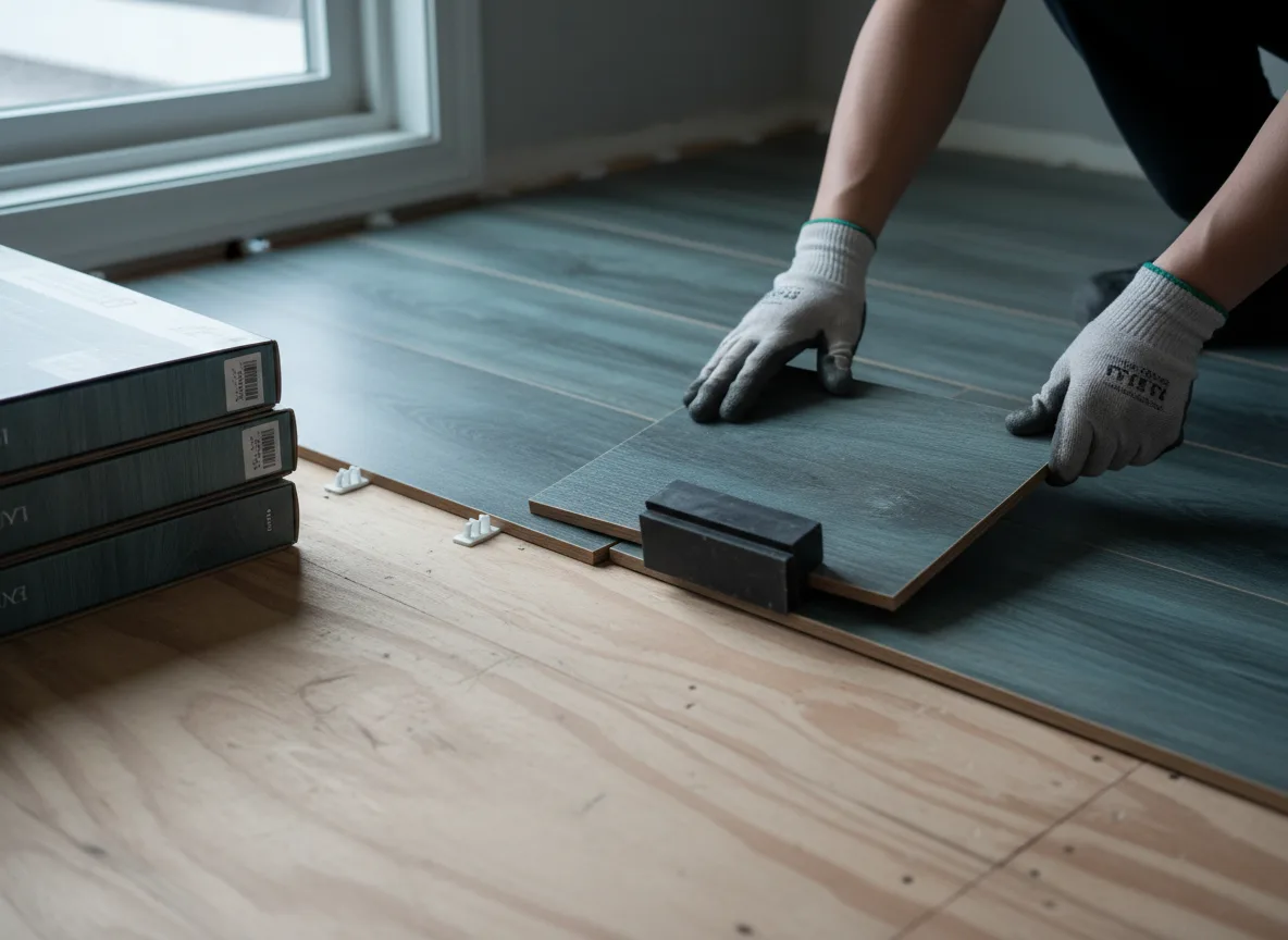 Luxury Vinyl Plank Installation company in Lewisville, MN